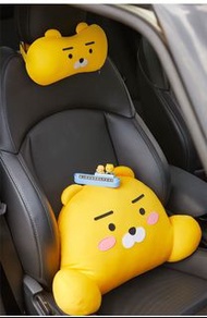 預訂~ KAKAO FRIENDS Ryan公仔車輛靠枕 車用護腰靠墊 辦公室電腦椅子靠墊 攬枕