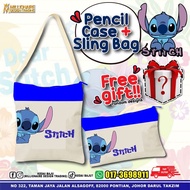 LILO&STITCH CARTOON|史迪奇|CANVAS|STUDENT|KIDS|ADULTS SLING BEG|GIFT BEG|BIRTHDAY|GKIDS SLING BEG|SCHOO