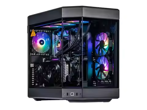 Velztorm Black Praetix Gaming Desktop Y60 (14th Gen Intel i9-14900K 2.40GHz, GeForce RTX 4090 24GB,