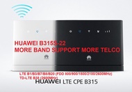 HUAWEI B315S-22 4G LTE ROUTER UNLOCKED ALL SIM BYPASS HOTSPOT UNLIMITED INTERNET