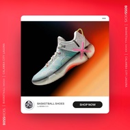 Li-ning Wade Shadow 6 Men's Basketball Court Shoes Autumn New Comprehensive Training and Competition