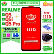 Realme Q5 PRO Q5i Tempered Glass - Full 111D screen and transparent - Hardness 10H - [FL2]