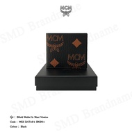 MCM กระเป๋าสตางค์ใบสั้น รุ่น Bifold Wallet In Maxi Visetos Code: MXS DATA01 BK001