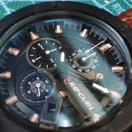 Jam Tangan Ripcurl Chronograph Quartz Second Normal Bekas not Seiko