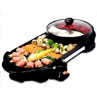 2 in 1 pan grill & bbq steamboat