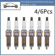 Iridium Spark Plug ILZKR7B11S 5787 Fit for Honda Accord IX VIII 2.4 3.5 Acura MDX RDX TL ZDX ILZKR7B
