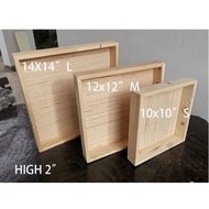 Dulang hantaran kayu REDAY 10/12/14 INCH