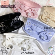 COCOFRUIT Elf Ear Headphones Bluetooth, Fingerprint Touch Noise Reduction Elf Ear Earbuds, with Char