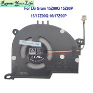 aCPU Cooling Fan For LG Gram 15 15Z90 16Z90Q 17Z90Q 2022 15Z90P 16Z90P 17Z90P 2021 FPUT DFS5K1221416
