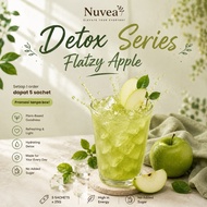 NUVEA Detox - Flatzy Apple Jus Kempis Perut Lawas Pembuangan Prebiotik Probiotik