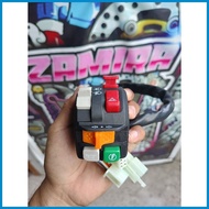 Rasml  Naked Handle Bar Switch Domino Honeywell & Right switch For Yamaha Nmax v1 Nmax v2
