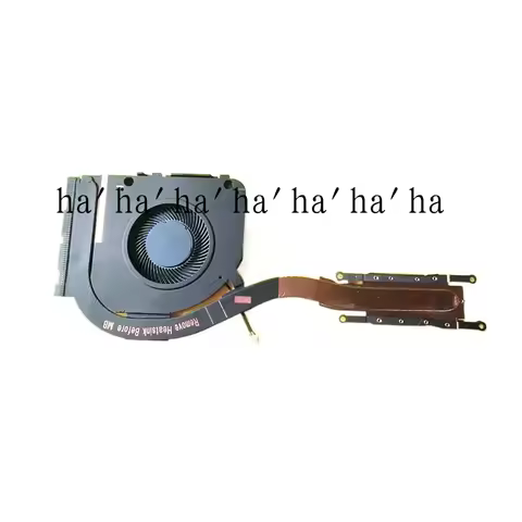 WYORESY New For Dell Latitude E7430 Heatsink, Copper Tube Fan 0CMX1D 0M6WC9