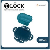 Food CONTAINER 280 ML / MULTIPURPOSE STORAGE BOX T-LOCK TECHNOPLAST