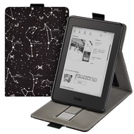 Premium PU Leather Smart Case for Kindle Paperwhite 5/6/7th with Hand Strap Stand Cover for Kindle P