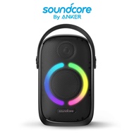 Soundcore by Anker Rave Neo Portable Bluetooth Speaker with Lights, BassUp Technology, Sync 100+ Speakers, 18H Playtime
