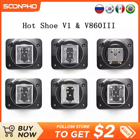 for godox V1 Flash Hot Shoe Replace Accessories Compatible Speedlite V1C V1N V1S V1F V1O V1P Hot Sho