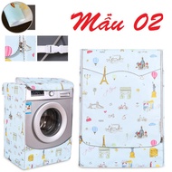 Front loading washing machine cover (horizontal) 6kg -11kg, high quality waterproof and durable canv