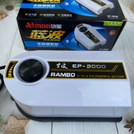 OXY Atman Rambo EP9000 2-Nozzle Oxygen Generator (5.6W-2x4.5Liter/Minute) - Super Quiet Oxygen Gener