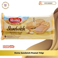 Roma Sandwich Peanut 189gram / Roma Sandwich Peanut