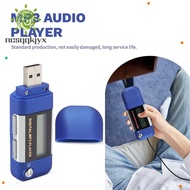 Mp3 Player 4GB U Disk Music Player Supports Replaceable AAA Battery, Recording