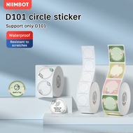 NIIMBOT D101 Color Round Thermal Sticker Label Printer Sticker Waterproof Label Baking Price Sticker