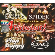 VCD 4 TERHEBAT  : EXISTS / SPIDER / FLOP POPPY / OAG ( ORIGINAL LELONG VCD )