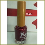 ❏ ✲ ✌ BEAUTY 3 pcs/set Yoko Nail Polish Colorless & Colored 9.9ml