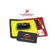 ALUMINIUM HOSE FITTING STRAIGHT AN10 JDM BLACK