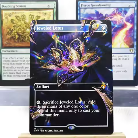 CMM CMM-Ⅰ01Tcg cards proxy magical Jeweled Lotus Doubling Season Fierce Guardianship The Great Henge