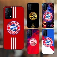 Oppo K9 case with black border printed with Bayer Munich Football Club image