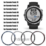 Metal Bezel Ring for Garmin Fenix 7 7X 7S 6S 6X 6 Stainless Steel Protective Case Watch Bumper Cover for Fenix 5X 5 3 Accessories