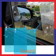 Car Rearview Mirror Anti Fog Sticker Waterproof Clear Film 2pcs