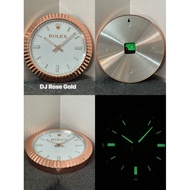 Rolex Wall clock Datejust Rose Gold