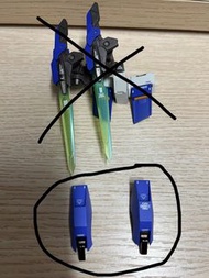 放Metal Build Exia R3 散件 補件 膝頭蓋甲 50元 