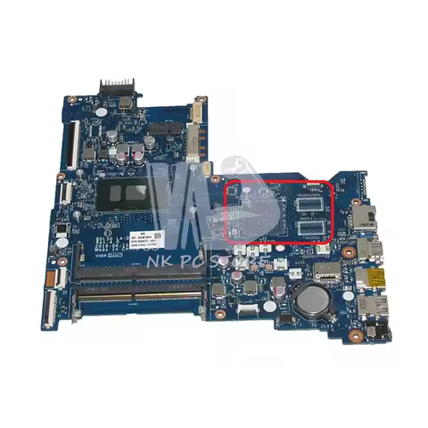 NOKOTION 854937-601 854937-001 Main Board For HP 15-AY Laptop Motherboard BDL50 LA-D704P SR2EY i5-62