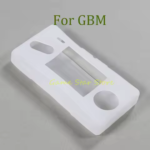 1pc Anti-Scratch Silicone Case For GBM Transparent Protective Soft Shell Cover For GameBoy Micro
