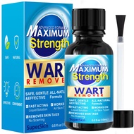 Fast Action Liquid Wart Gel Maximum Strength - Wart Liquid with Salicylic Acid - Fast-Acting Wart Li