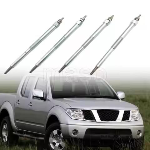4pcs Glow Plugs For Nissan Almera Tino Navara NP300 Pathfinder Pickup Primera X-Trail 11065-AD200 11
