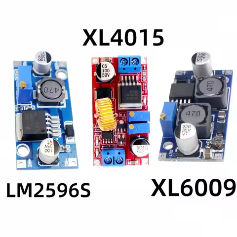 1pcs DC-DC XL4015 step down converter 5A / XL6009 boost/buck power module adjustable 4A current / LM