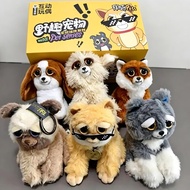 Genuine American Feisty Pets Wild Den Series Series Mystery Box Pendant Face-Changing Doll Doll Papa