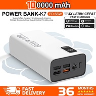 powerbank 100000mah original fast charging PD66W outdoors portable power source Super large capacity