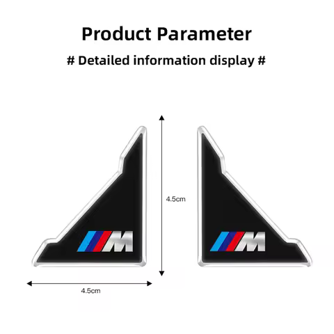 2Pcs Car Door Corner Anti‑Collision Protector Cover Accessories For BMW M M4 E46 E60 E90 F10 F30 G20
