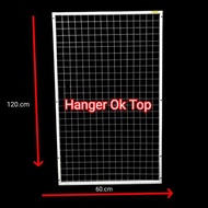 PUTIH Ram NET COATING WHITE 60X120 FRAME