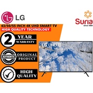 (Free Delivery Kedah,Penang  Perlis)LG 435055 Inch 4K Smart UHD TV With AI ThinQ 43UQ7050PSA 50UQ7050PSA 55UQ7050PSA