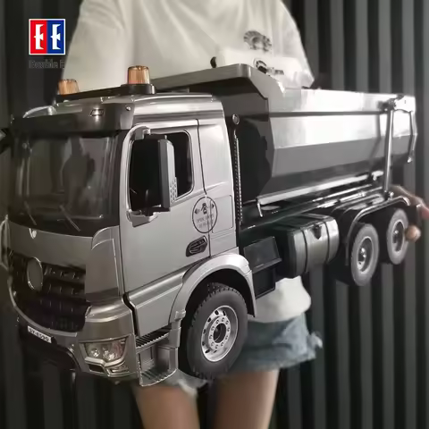 Double E E590 Truck Remote Control 1/20 Alloy Rc Dumper Trucks 2.4G Radio Controlled Car Model Tract