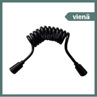 [ VIENA ] Spiral Jet Shower Hose Black & White Spiral bidet spray Hose/ Shower Hose Bidet Hose