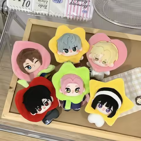 In Stock Alien Stage Plush Luka Till Sua Mizi Ivan HYUNA Stuffed Plushie Cartoon Dolls Pendant 10cm 