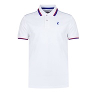KUFKOLAR เสื้อโปโล คลาสิค สีขาว I สำหรับสุภาพบุรุษสุภาพสตรี เสื้อรุ่นทรงตรง I P51-WH01