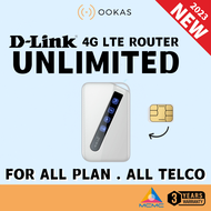 D-Link DWR-930M Unlimited For All Plan & Telco N300 4G LTE Portable SIM Wireless Modem MiFi WiFi Rou
