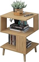 Sundries Shelf, Side Table, Living Room Bedroom Study Shelf, Square Bookshelf, Wooden Rack E1 Grade 